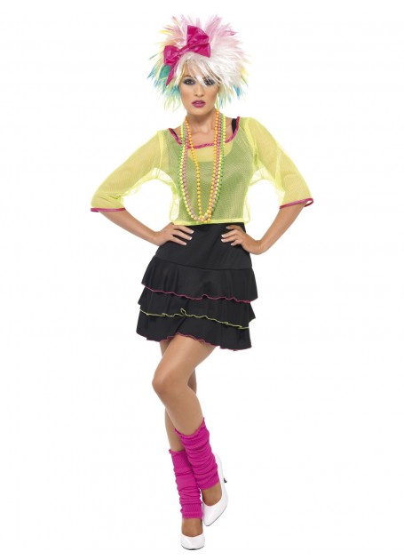 Cyndi lauper fancy dress plus sale size