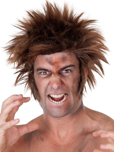 Wolverine costume wig