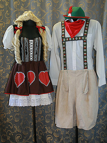 Oktoberfest costumes German/Austrian/Swiss/Bavarian