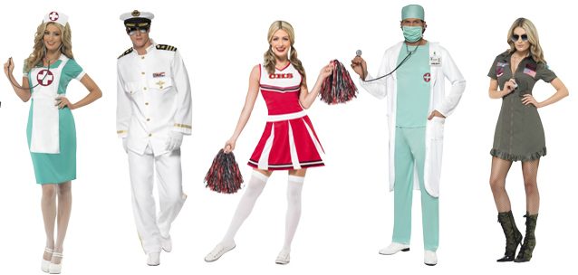 Selection of uniform costumes