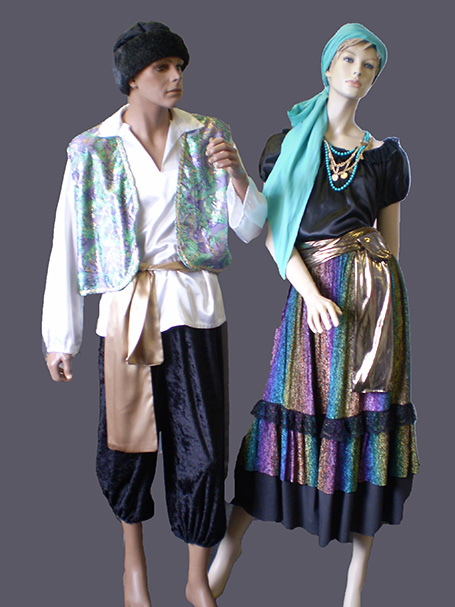 Esmeralda costume plus size gypsy dress