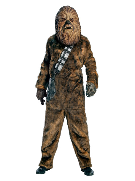 Full fur Star Wars Chewbacca costume available for hire in Carlingford, Sydney
