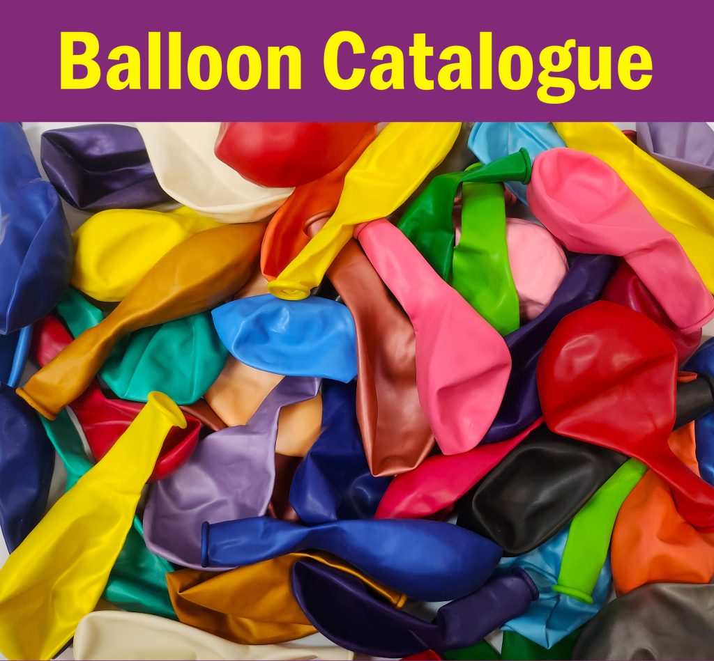 Sydney balloon shop link to catalogue